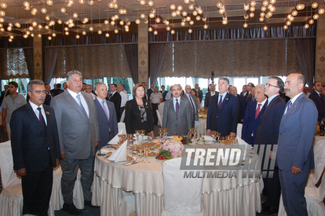 Media representatives receive awards in accordance with Azerbaijani president’s order. Baku, Azerbaijan, Jule 22, 2015